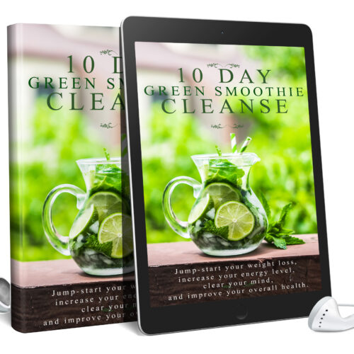 10 DAY GREEN SMOOTHIE CLEANSE Digital Download eBook and Audio with Private Label Rights