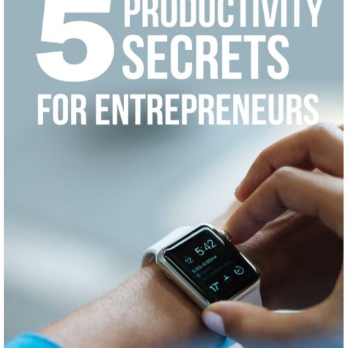 5 Productivity Secrets For Entrepreneurs Digital Download Article