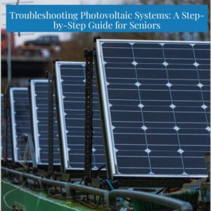 Troubleshooting Photovoltaic Systems: A Step-by-Step Guide for Seniors Digital Download eBook